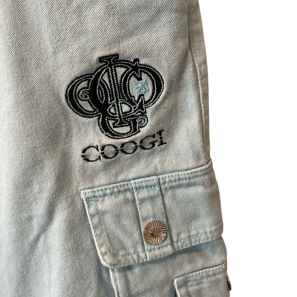COOGI cargo shorts light blue size 38 - Picture 2 of 6